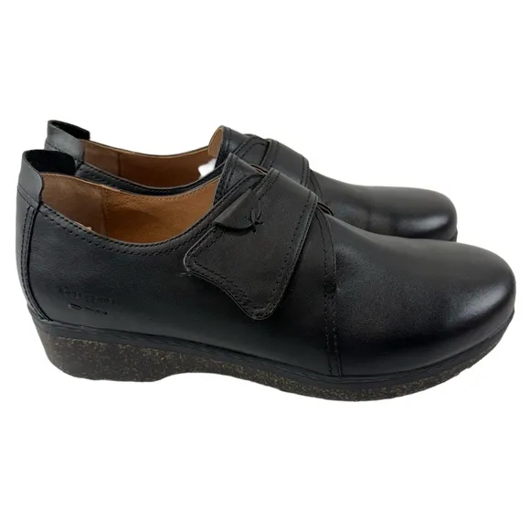 JOSEF SEIBEL Womens 42 11 Darla 08 Black Leather Monk Strap Loafer Comfort Shoes