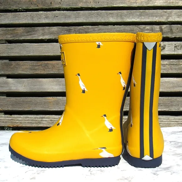 Joules JNR Roll Up Wellington Rainboots