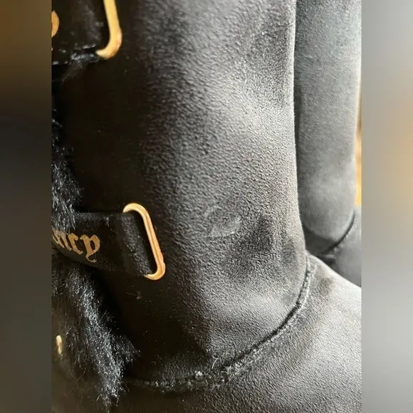 JUICY COUTURE Women's Koded Faux Fur Winter Boots Size 9. NWT