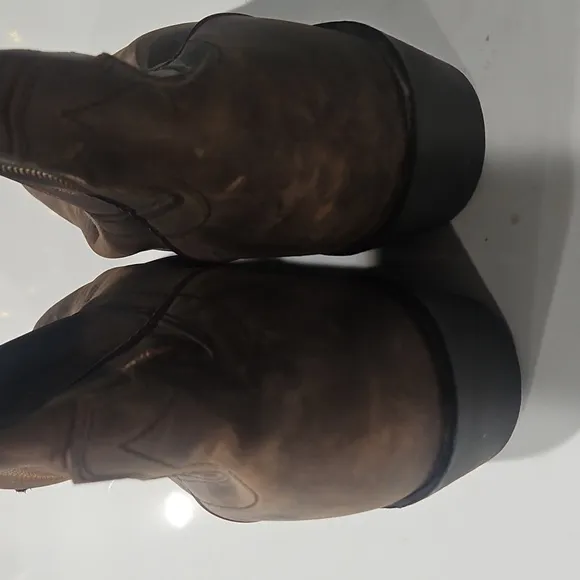JUSTIN Brown Western Boots Size 11D Mens