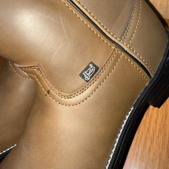 JUSTIN MEN'S BASICS ROPER WESTERN BOOTS