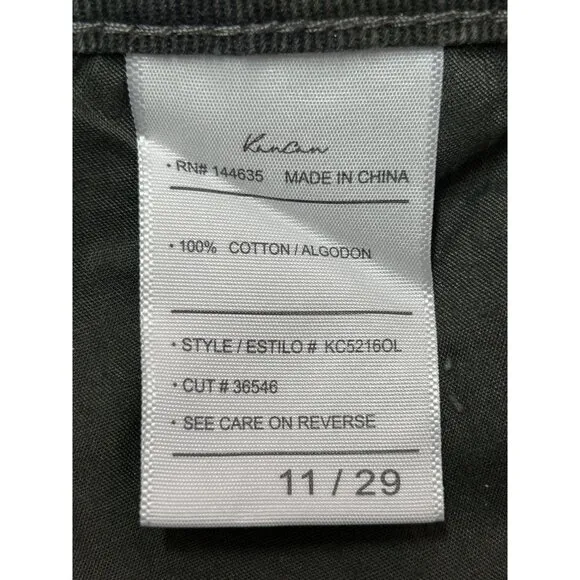 Kancan Benji Camo High Rise Distressed Boyfriend Jeans in Olive - Sz 11/29 - NWT