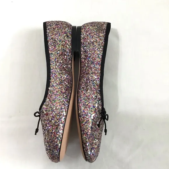kate spade Glitter Honey Ballet Flat Shoes Size 8.5