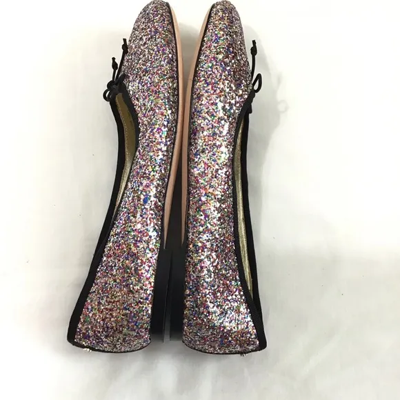 kate spade Glitter Honey Ballet Flat Shoes Size 8.5