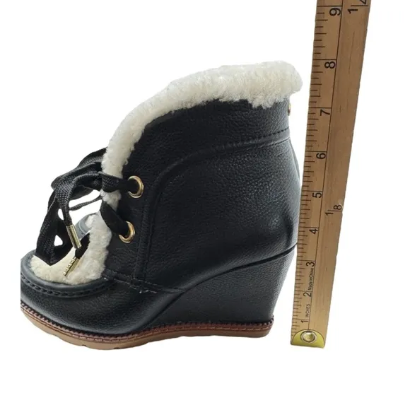 Kate Spade NY Sandy Wedge Shearling Bootie