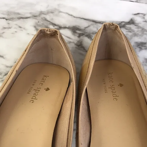 kate spade Women Flat Shoes Size  7.5 Mustard
