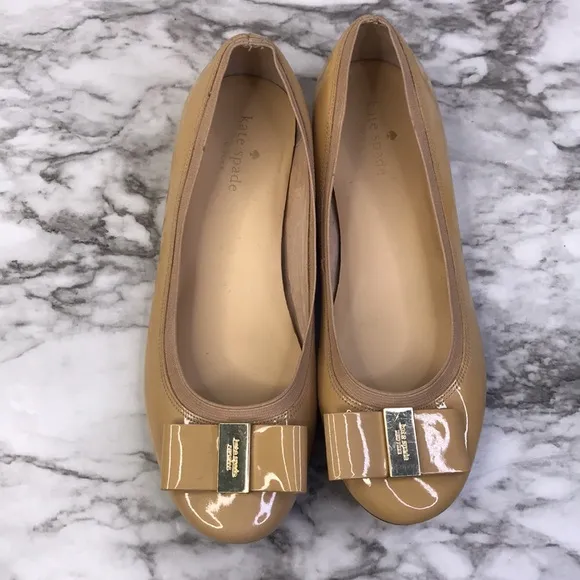 kate spade Women Flat Shoes Size  7.5 Mustard