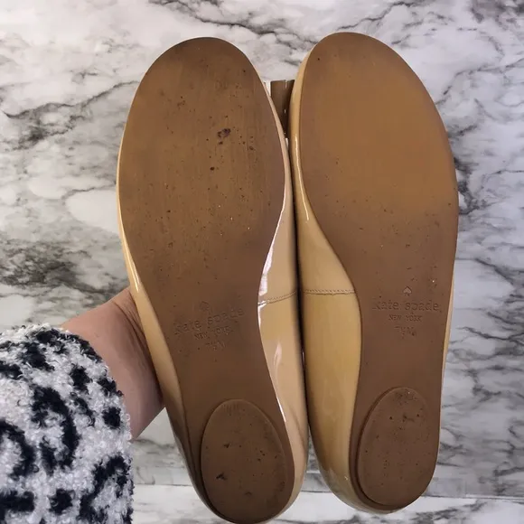 kate spade Women Flat Shoes Size  7.5 Mustard