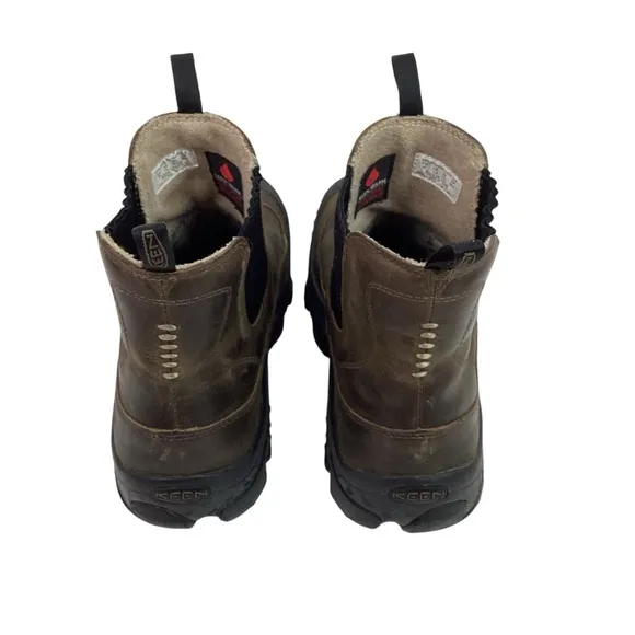 Keen Anchorage lll Chelsea Leather Waterproof Insulated Boots Brown