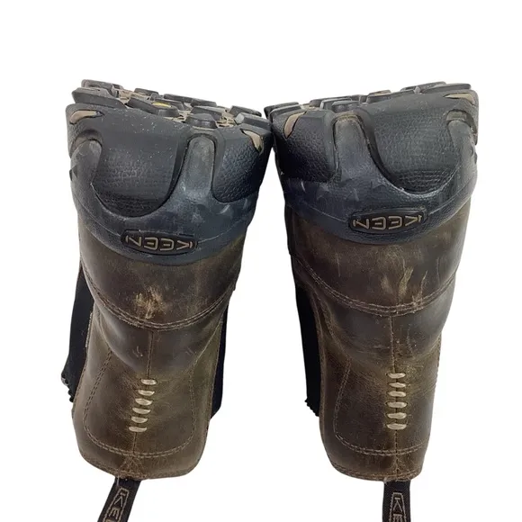 Keen Anchorage lll Chelsea Leather Waterproof Insulated Boots Brown