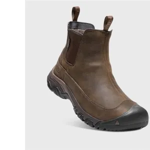 Keen Anchorage lll Chelsea Leather Waterproof Insulated Boots Brown