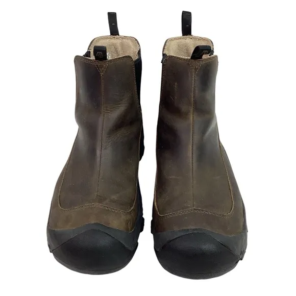 Keen Anchorage lll Chelsea Leather Waterproof Insulated Boots Brown