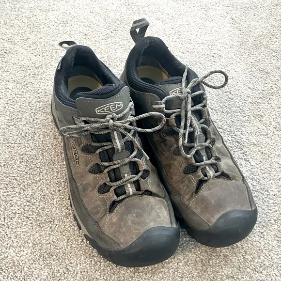 Keen Dry Lace Up Reflective Hiking Outdoor Shoes Men’s Size 13