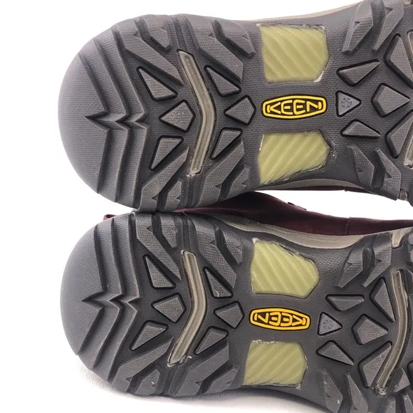 KEEN Greta Waterproof Leather Winter Boots 9.5