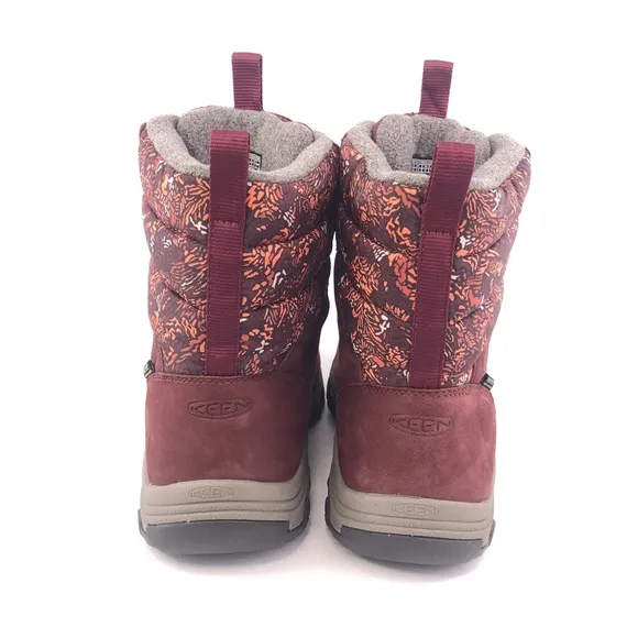 KEEN Greta Waterproof Leather Winter Boots 9.5