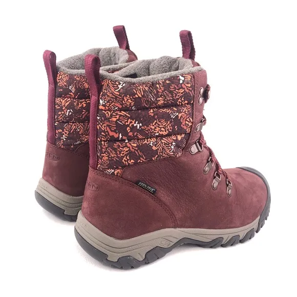 KEEN Greta Waterproof Leather Winter Boots 9.5
