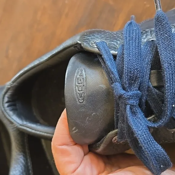 Keen Leather Navy Presidio Shoes Womens Size 12