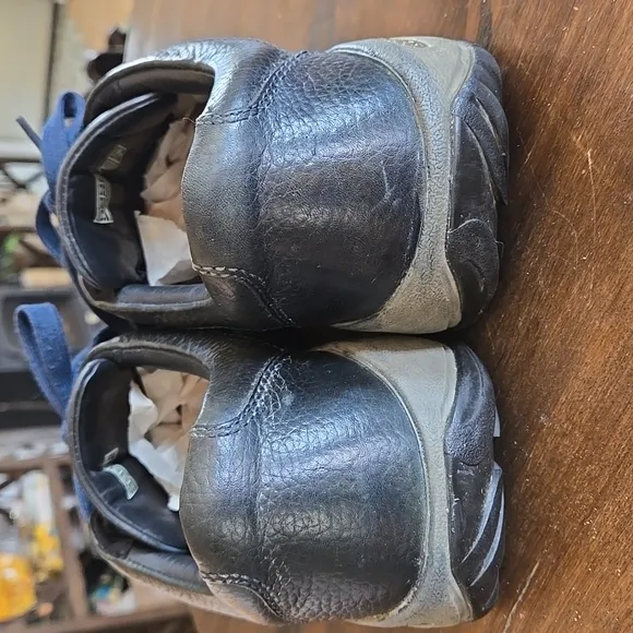 Keen Leather Navy Presidio Shoes Womens Size 12