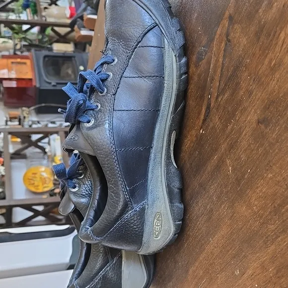 Keen Leather Navy Presidio Shoes Womens Size 12