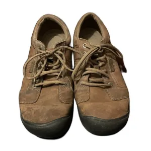 Keen Men’s Lace Up Suede Hiking Walking Outdoor Shoes Low Cut Brown Sz 11.5