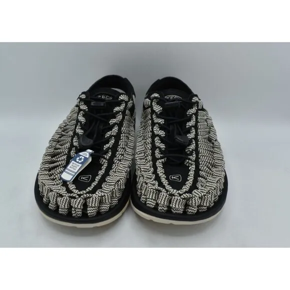 Keen Mens Size 11 Uneek Flat Cord Black Birch Sneakers Sandals Shoes