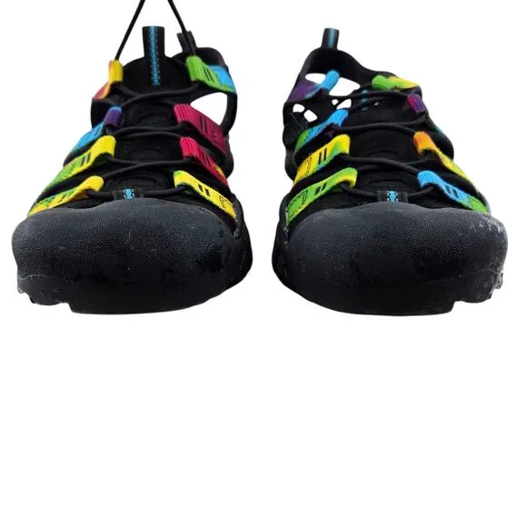 Keen Sandals Womens 8.5 Newport H2 Tie Dye Multicolor Retro Closed Toe Hiking