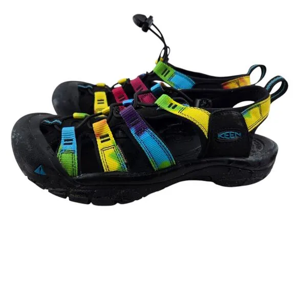 Keen Sandals Womens 8.5 Newport H2 Tie Dye Multicolor Retro Closed Toe Hiking