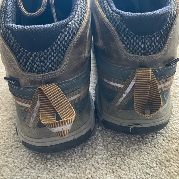 Keen Tan Black Lace Up Ankle Work Boots US Size 11