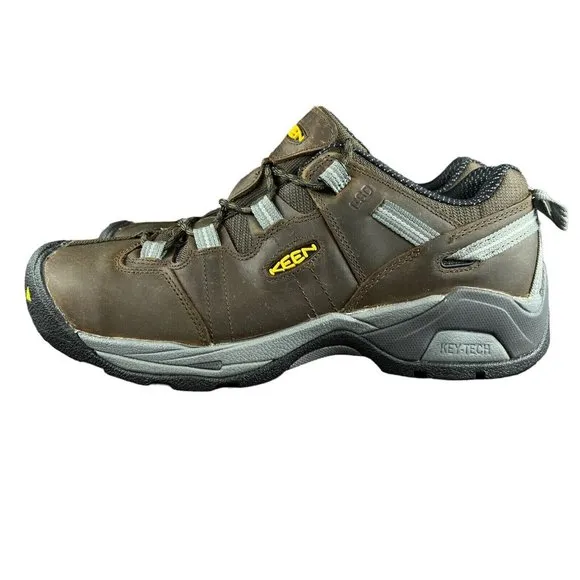 KEEN Utility Detroit XT ESD ST SR Cascade Brown Work Shoes Men's Size 9 EE