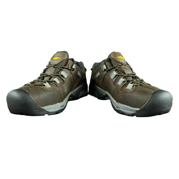 KEEN Utility Detroit XT ESD ST SR Cascade Brown Work Shoes Men's Size 9 EE