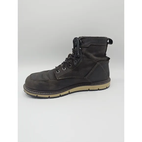 Keen Utility San Jose Men's 6&quot; Soft Toed Work Boots 9 D Brown Leather