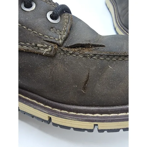 Keen Utility San Jose Men's 6&quot; Soft Toed Work Boots 9 D Brown Leather