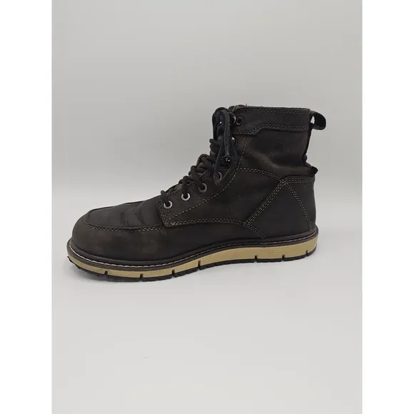 Keen Utility San Jose Men's 6&quot; Soft Toed Work Boots 9 D Brown Leather