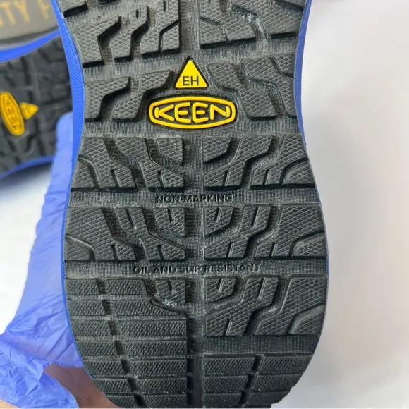 KEEN Utility Vista Energy Sneaker Composite Toe Work Shoes Size 11 W- 9.5 M