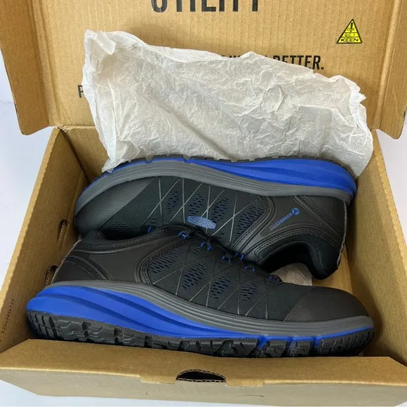 KEEN Utility Vista Energy Sneaker Composite Toe Work Shoes Size 11 W- 9.5 M