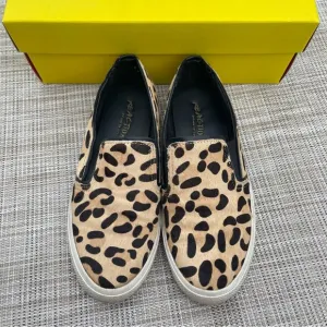 Kenneth Cole Leopard Print Slip-on Shoes