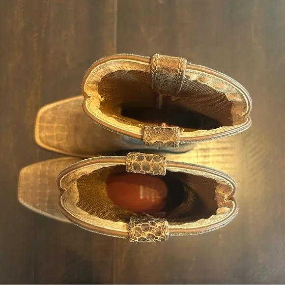 Kids Brown Cowboy Boots