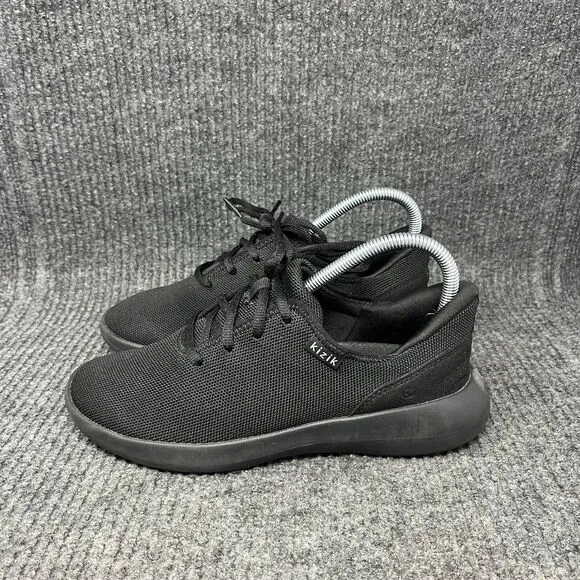 Kizik Madrid Eco Knit Handsfree Athletic Shoes Black Women’s Size 7.5 Wide