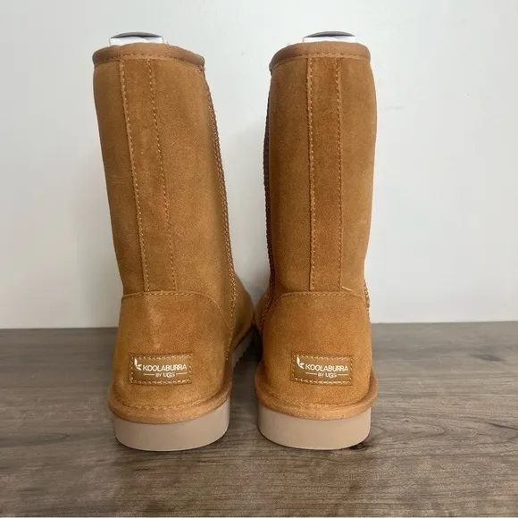 Koolaburra by UGG Men's Burra Boot Chestnut Size 9 SKU#24114
