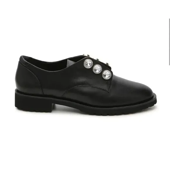 Kurt Geiger Bax Slip On Oxford Shoes Women’s 38 in Black