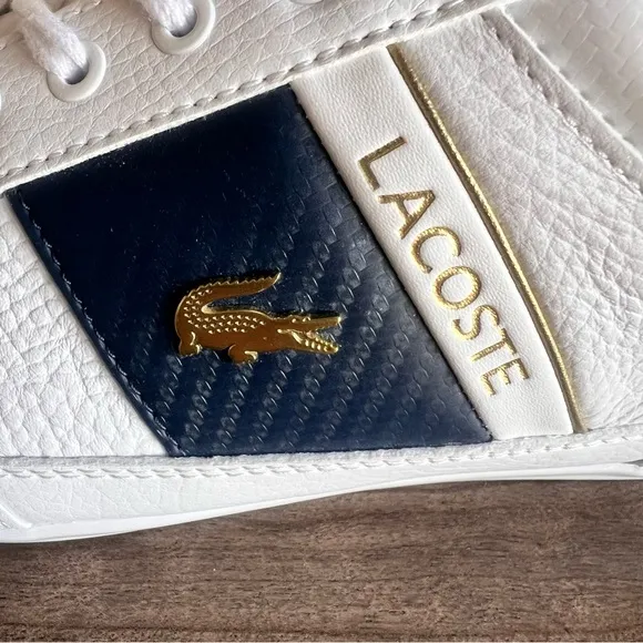 LaCoste Chaymon CMA Leather Men’s Shoe Size 10 NEW #B1529A
