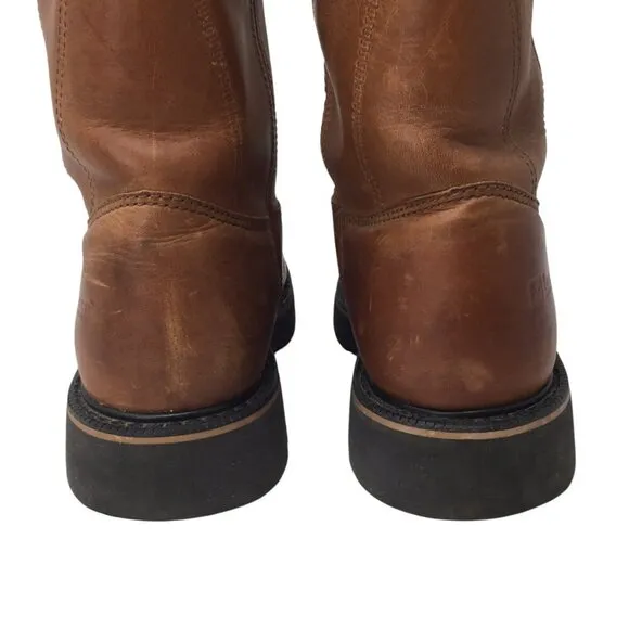 Lacrosse Boots Wellington XL Extralight 6100 Size 7 EE Leather 11&quot; Work Boot