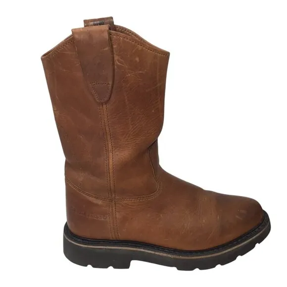 Lacrosse Boots Wellington XL Extralight 6100 Size 7 EE Leather 11&quot; Work Boot