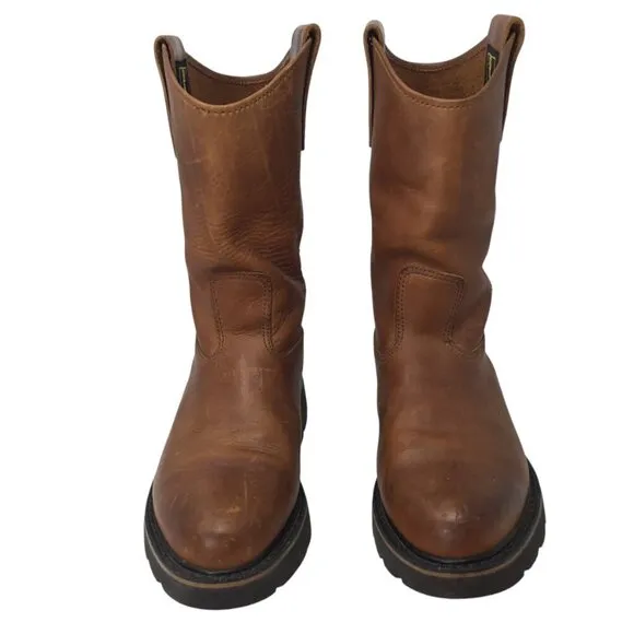 Lacrosse Boots Wellington XL Extralight 6100 Size 7 EE Leather 11&quot; Work Boot
