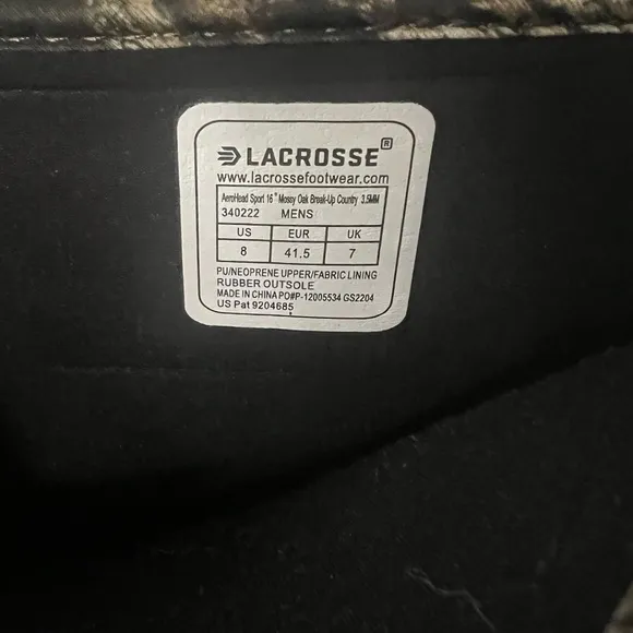 LaCrosse Camo Hunting Boots