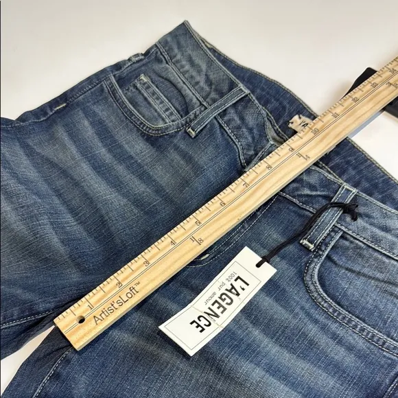 L'AGENCE Blue Ankle Cropped Jeans Slim Fit Ankle Length Size 25 NWT