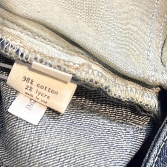 L'AGENCE Blue Ankle Cropped Jeans Slim Fit Ankle Length Size 25 NWT