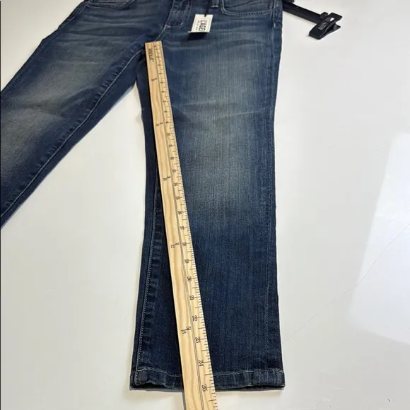 L'AGENCE Blue Ankle Cropped Jeans Slim Fit Ankle Length Size 25 NWT