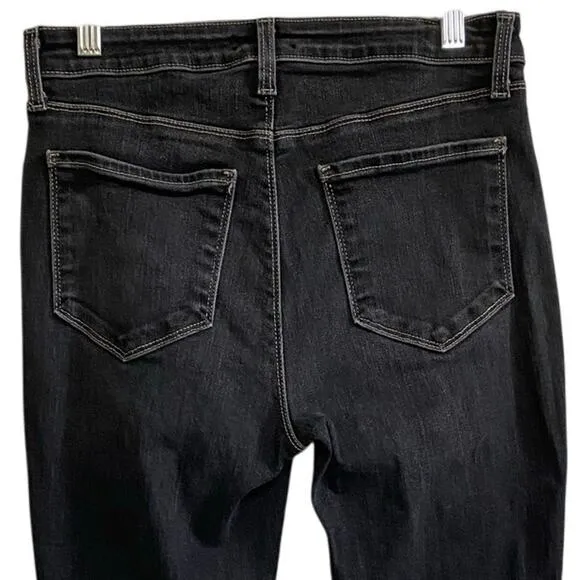 L'Agence Jeans Margot Skinny High Rise Faded Carbon Size 28 - Excellent