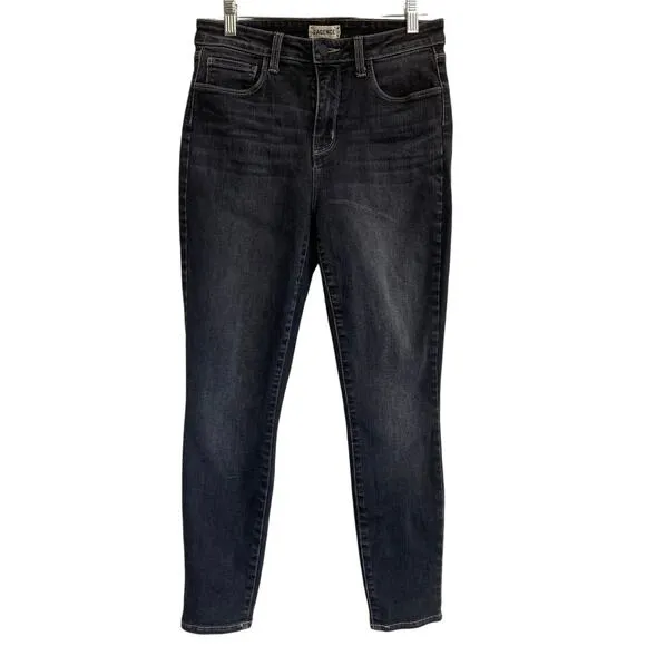 L'Agence Jeans Margot Skinny High Rise Faded Carbon Size 28 - Excellent